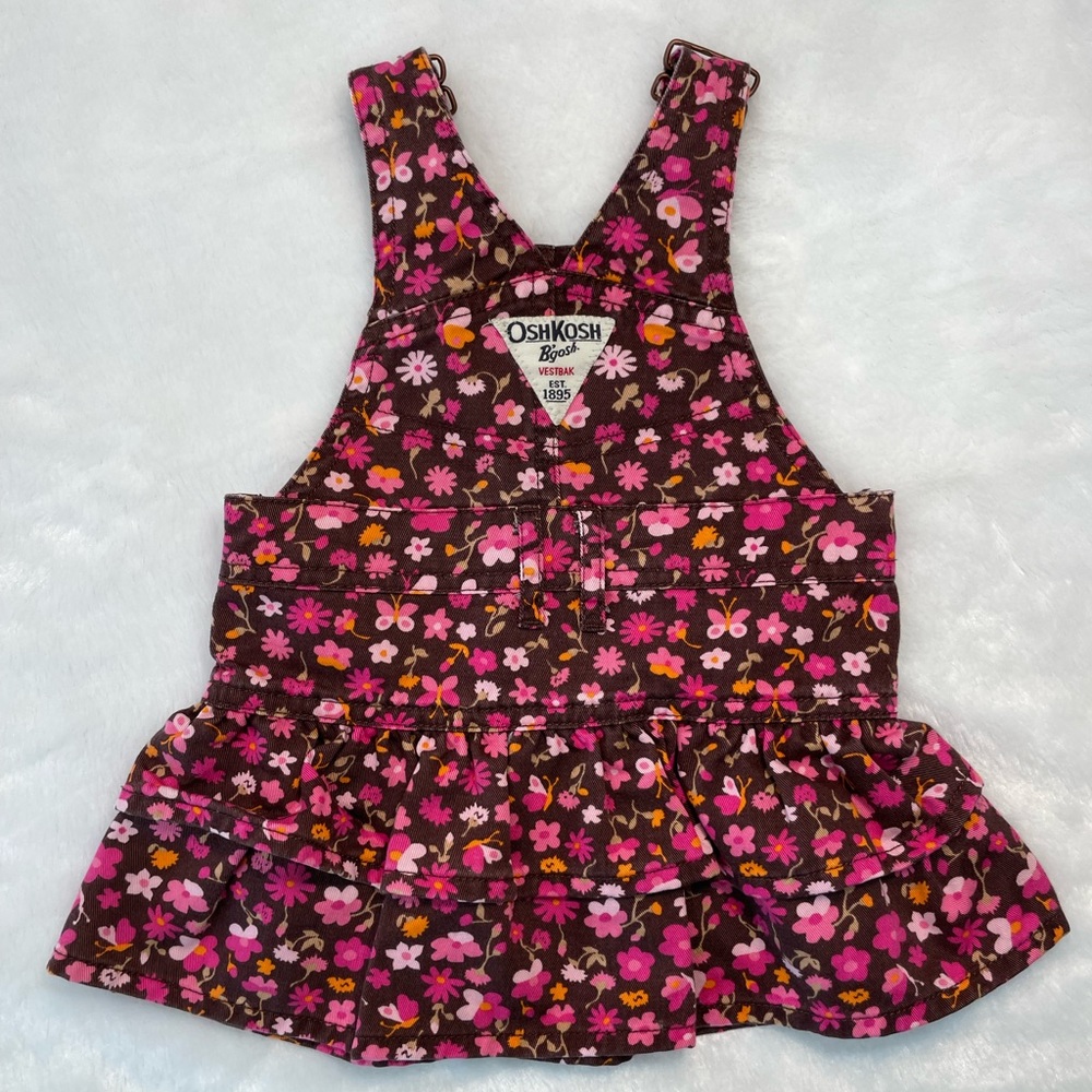 Bib Overalls Style Floral‎ OshKosh Dress